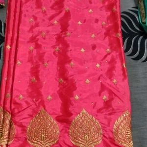 Royal Banarasi Silk Saree with Peacock Motifs