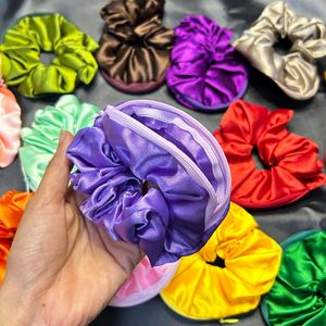 Zipper Scrunchies Pack Of 2