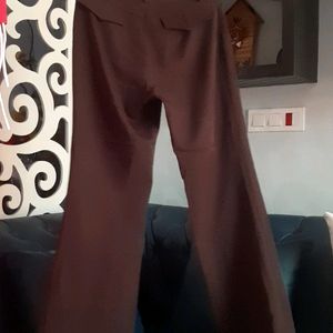 Coffee Brown Formal Trouser For Women