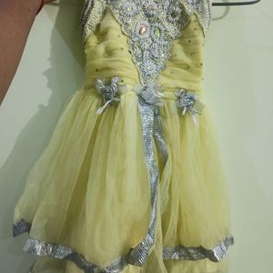 Yellow Dress For Baby Girl