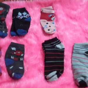 Kids Socks Pack Of 5 & 2 Ankle Sock