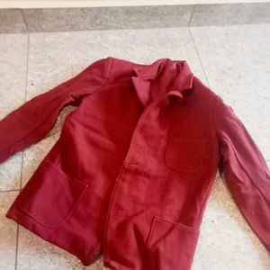 School Blazer Maroon, Blue (Set Of 2)