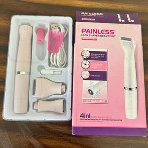 4in1 Painless Lady Shaver Beauty Kit 100% Working