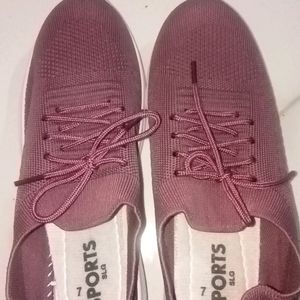 Pink Female Sports Shoes