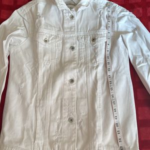 White Denim Jacket