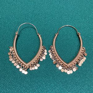 Golden Jhumkas