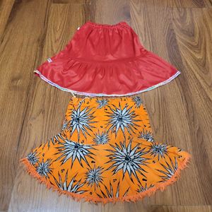 Two Skirts For Girls Upto 5 Years