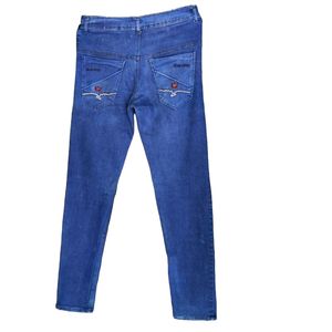 Blue Casual Wear Mens Plain Denim Jeans