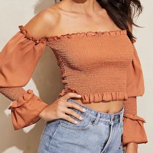 Cropped Scrunchie Top.