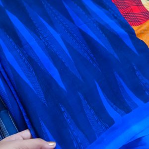 Royal Blue Saree