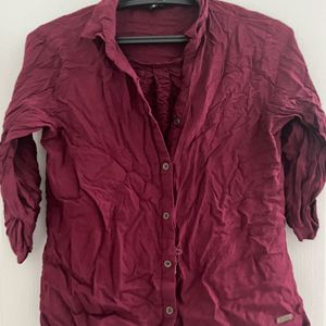 Maroon Roadster Shirt