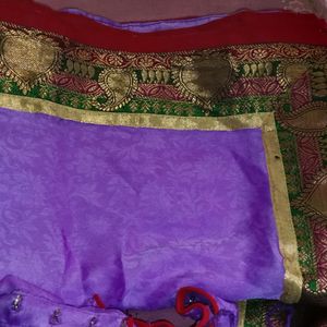 Combo Set For Women Saree Georgette Sare