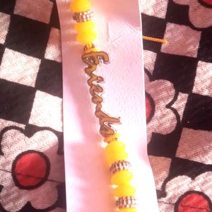 yellow friendship band