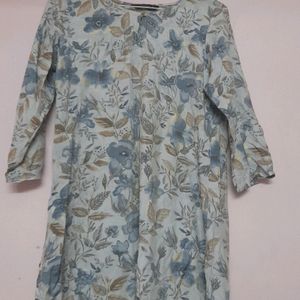 Blue Kurti For Women