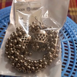 chandbali earrings brand new