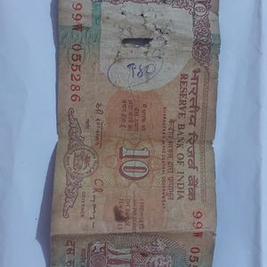 10Rs Bill