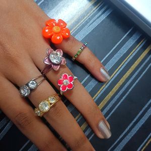 Combo Of Colorful Rings