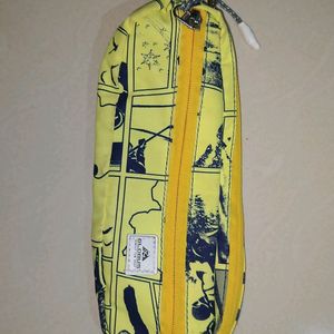 Pouch for Makeup/Stationery (Yellow)