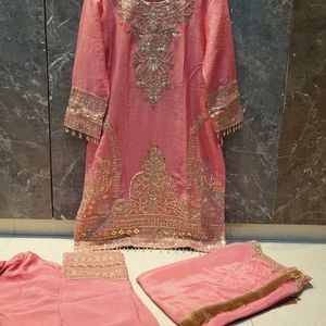 Pink Kurta Set