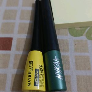 Eyeliner Combo: Maybelline And Nykaa!!