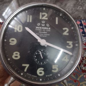 Vintage Wehrle Alarm Clock