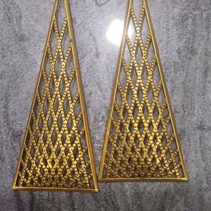 Triangle Shape Earings