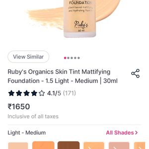 Ruby's Organic Foundation