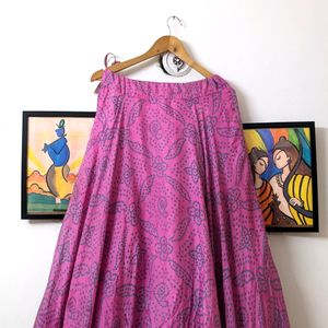 Ethnic Long Skirt Lehenga Type Skir
