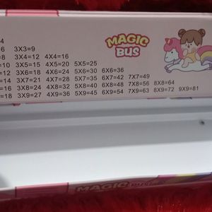 Kids Magic Bus Stationary Box