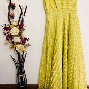 Lime Yellow Gown