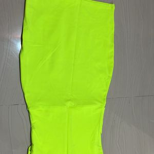 Neon Green Mini Dress - XS SIZE