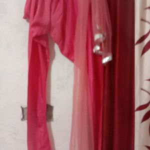 Beautiful Pink Anarkali