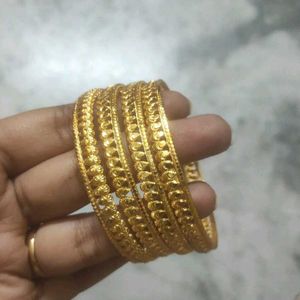 Gold Plated Bangles