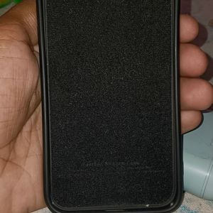 I Phone 7 Silicon Back Cover, Balck