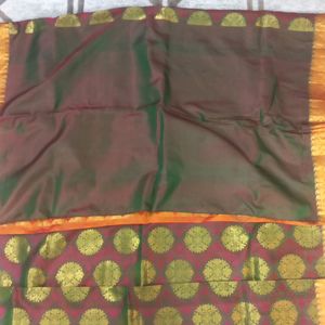 Pure Kanjeevaram/ Kanchipuram Silk Saree