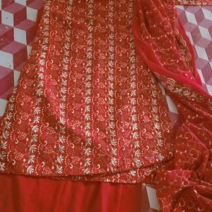 Red Festival Suit Eidi