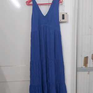 Navy Blue Maxi Dress