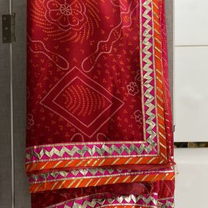 Bandhni Print Saree