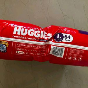 Huggies Pants Diaper 64 Counts Large (L) Size