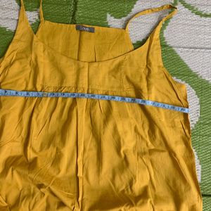 New No Tag  Mustard Dress