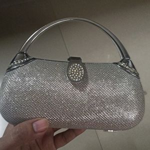 Silver Clutch