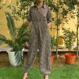 Tigerprint Jumpsuit