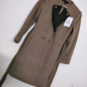 NEW WITH TAG KHAKI OVERCOAT