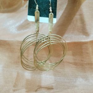 Multi-Ring Hoop Earrings