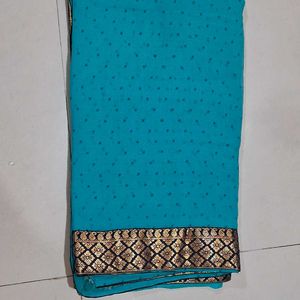 Chiffon Rinkal Saree With Blouse