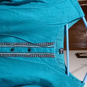 Greenish Blue Kurta