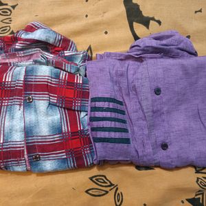 Casual Shirts (2 Pcs)