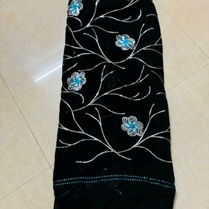 Black Partyware Saree Combo Sale