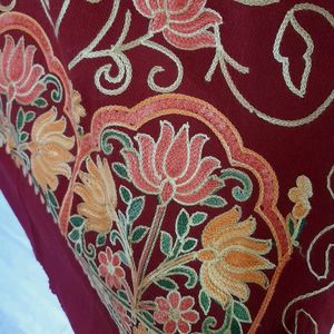 Kashmiri Embroidery Woollen Shawl