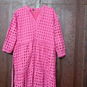 Zara Dupe Pink Dress💓💓💓fixed Price Only